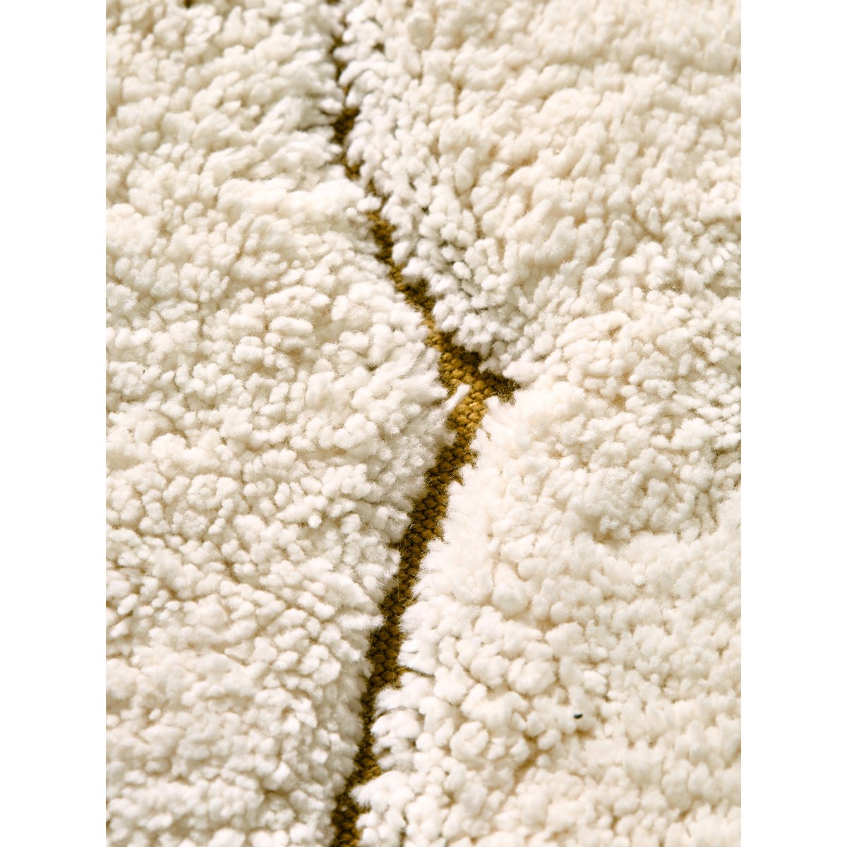Tapis rond Nuage beige, VERTBAUDET