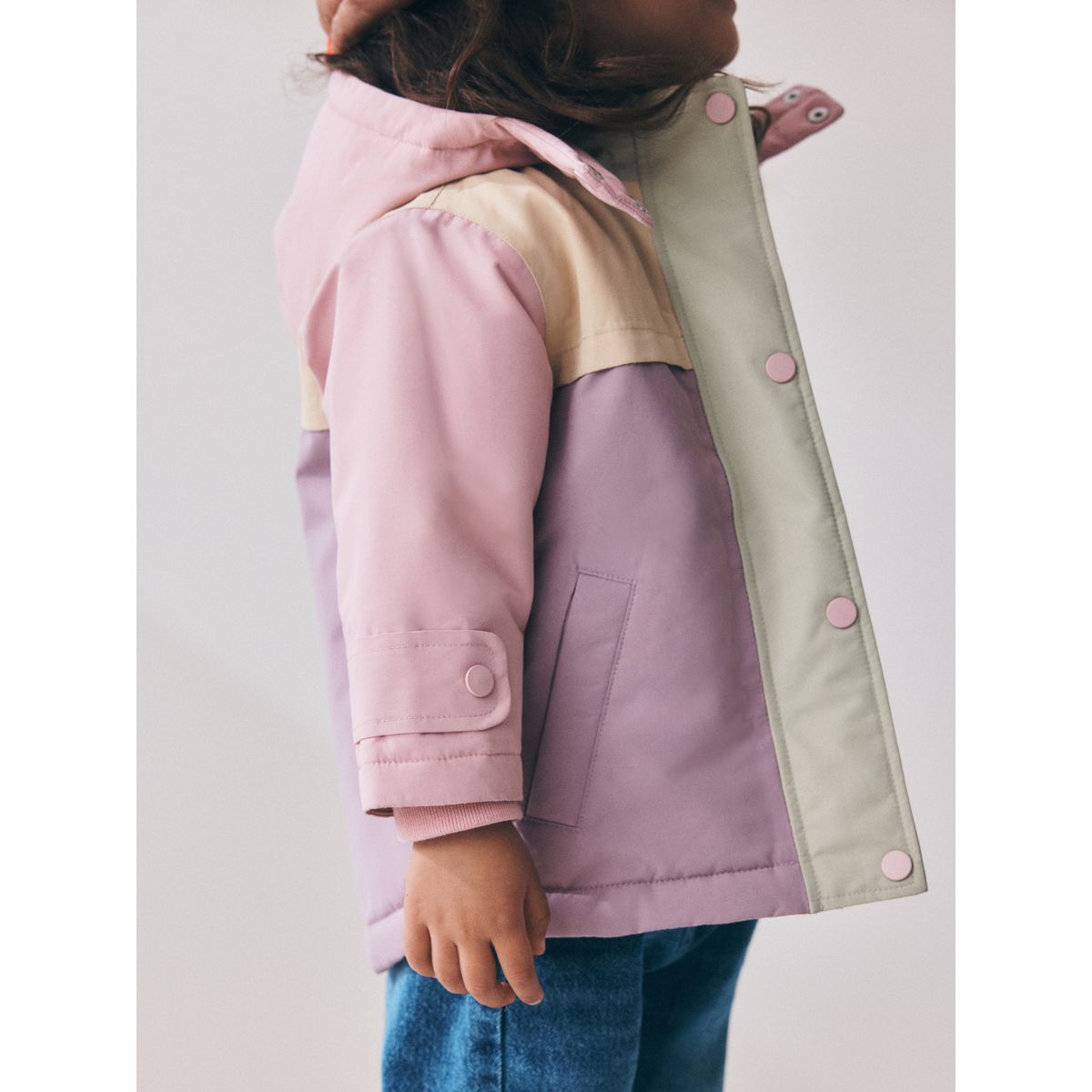 Manteau imperméable blocs de couleurs pastel, NEXT