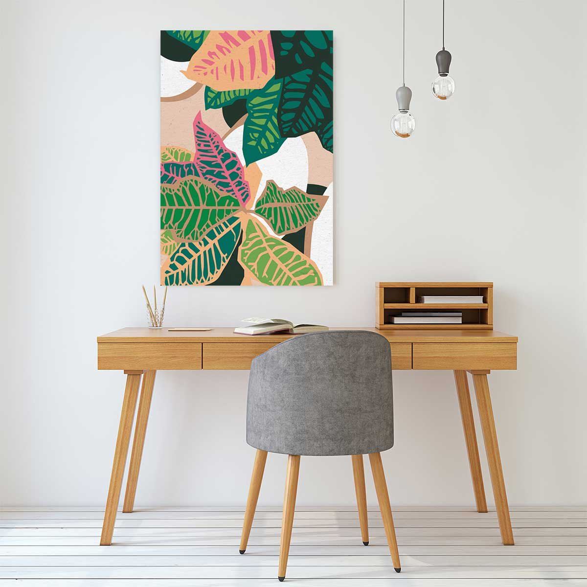 Tableau colorful plants tableau alu dibond, HEXOA