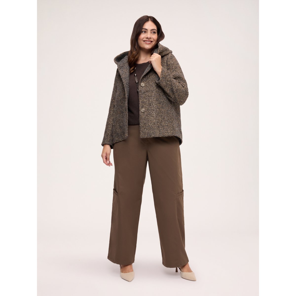 Veste marron, FIORELLA RUBINO