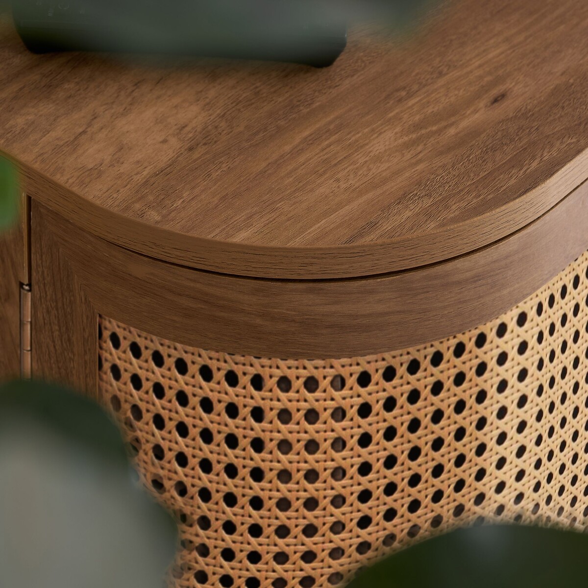 Naya Rattan 2 Door 1 Drawer TV Unit natural oak, SO'HOME