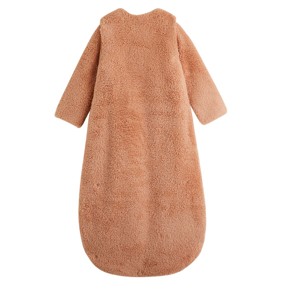 Gigoteuse d'hiver en velours avec manches amovibles Aimée rose, PETIT BEGUIN