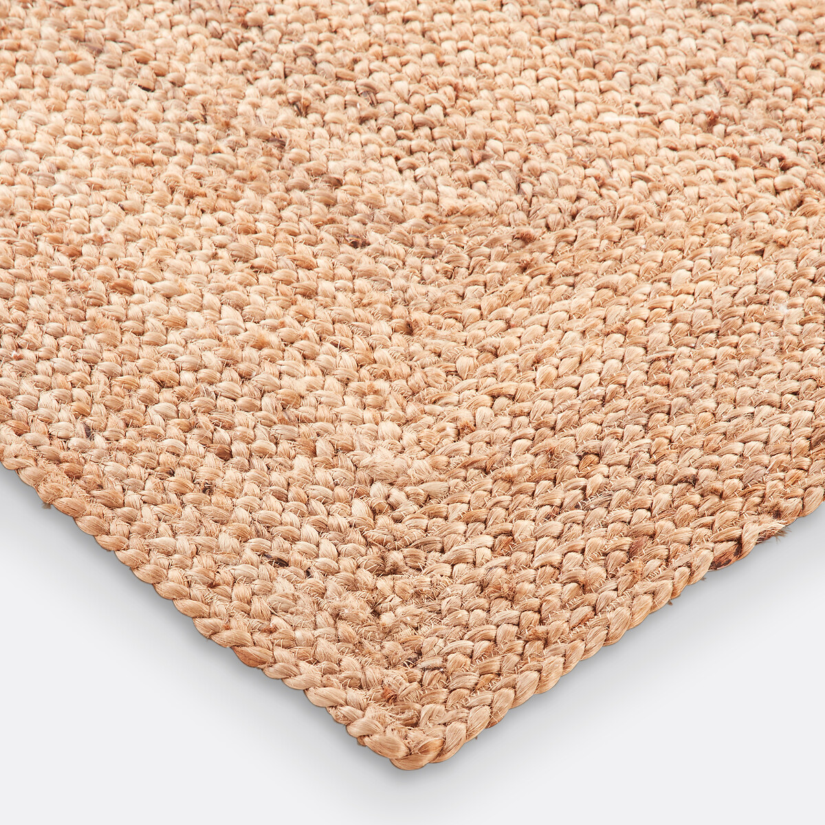 Alfombra rectangular de yute, tamaño pequeño, Aftas natural, LA REDOUTE INTERIEURS