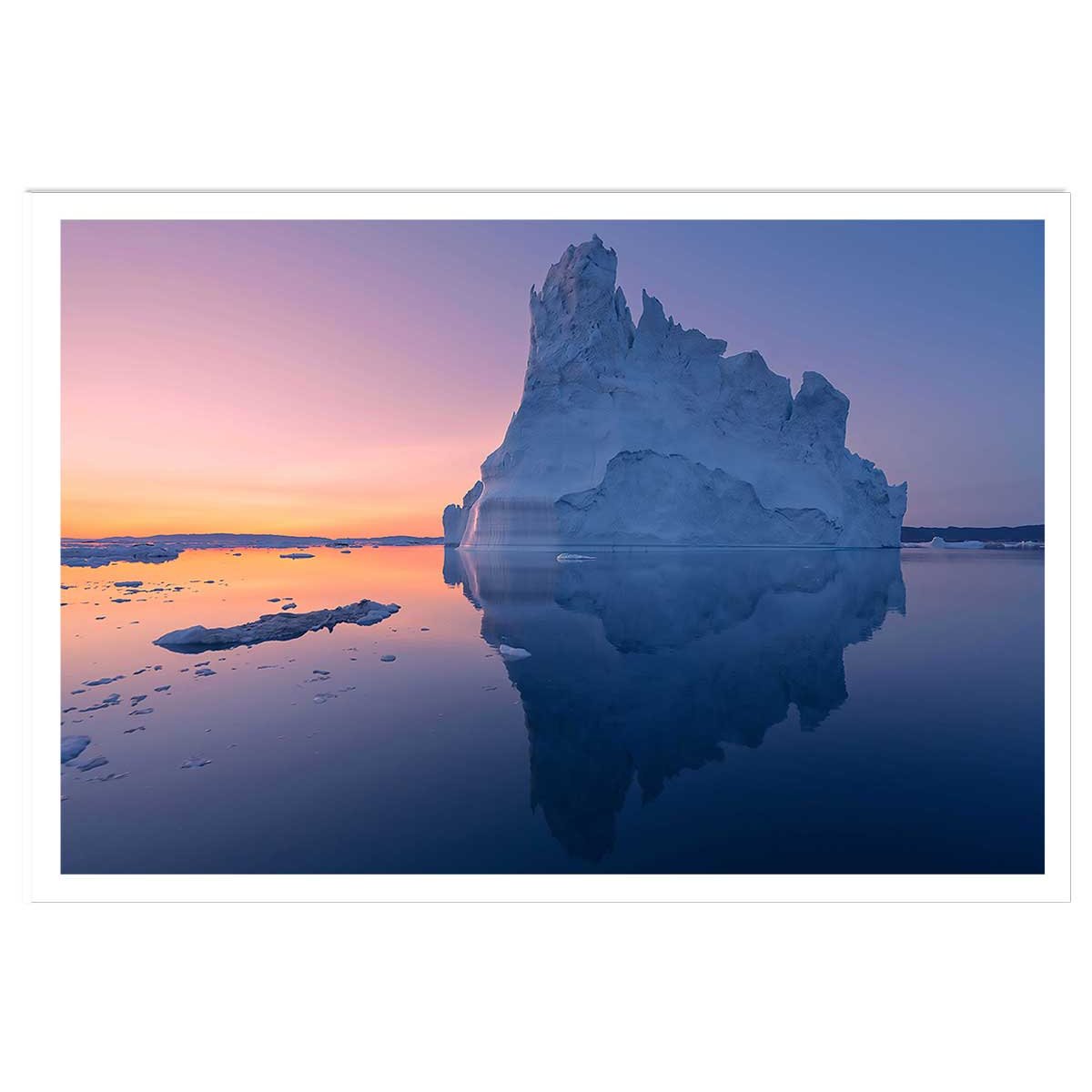 Poster iceberg disco affiche seule, HEXOA