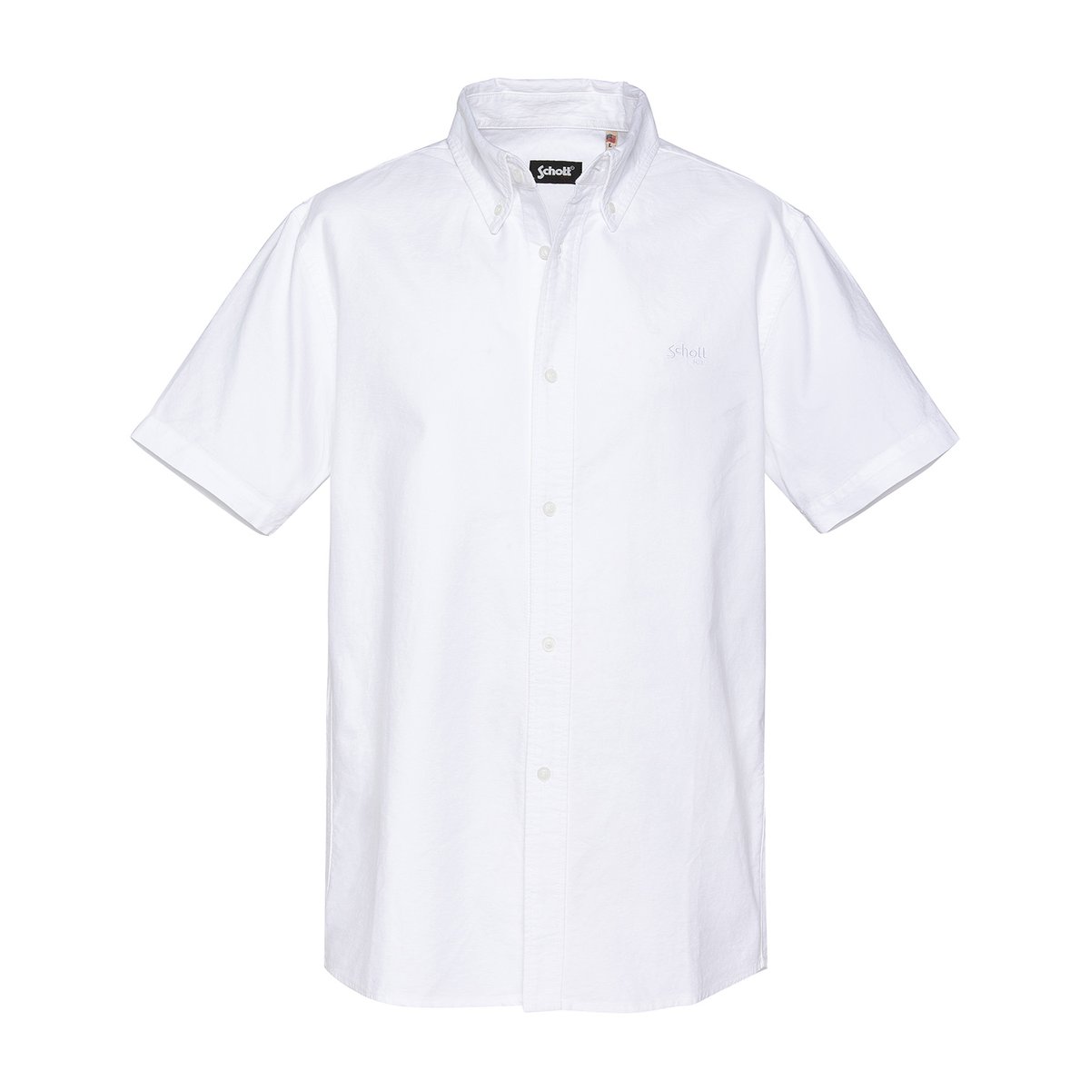 Chemise à manches courtes blanc, SCHOTT