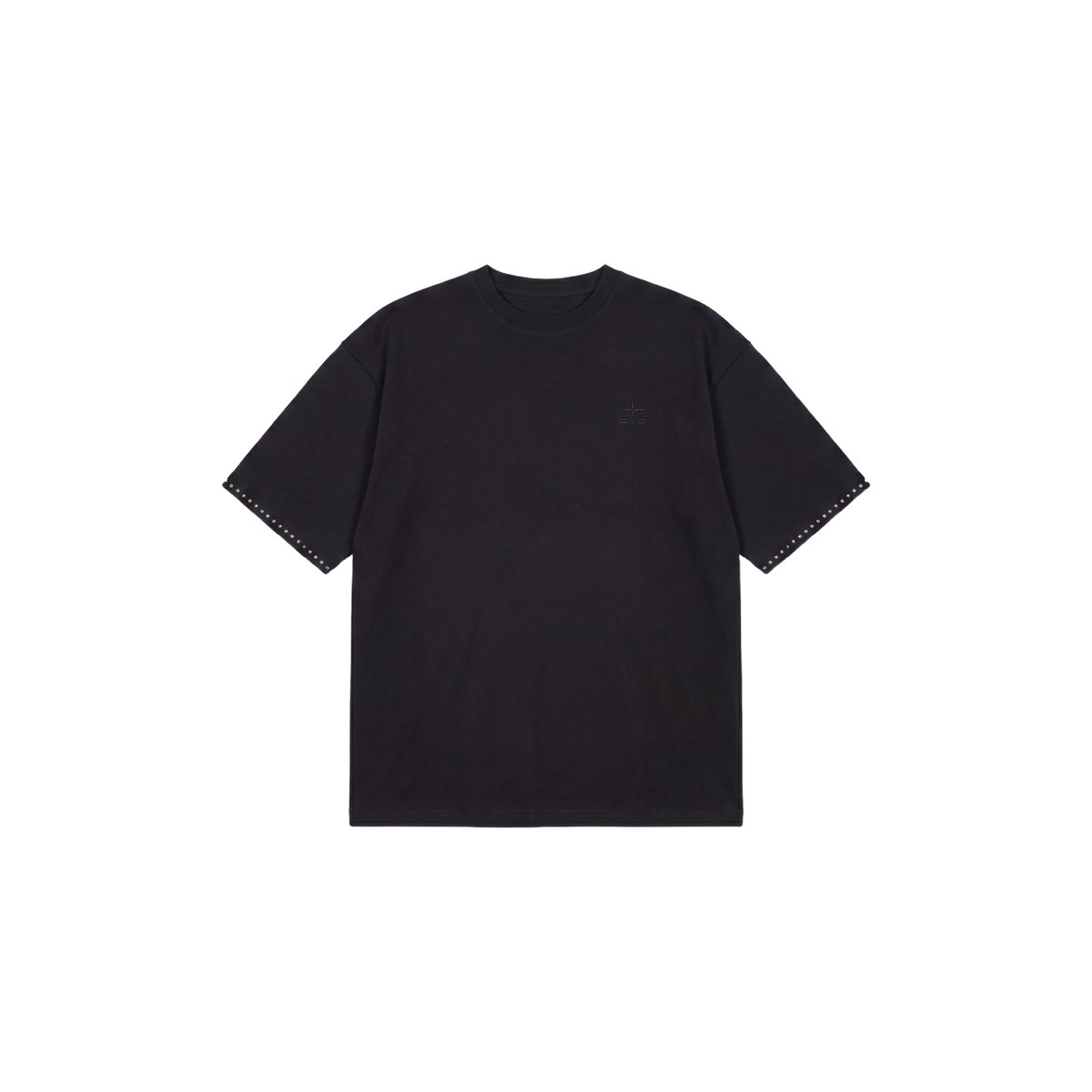T-shirt manches courtes Star noir, PROJECT X