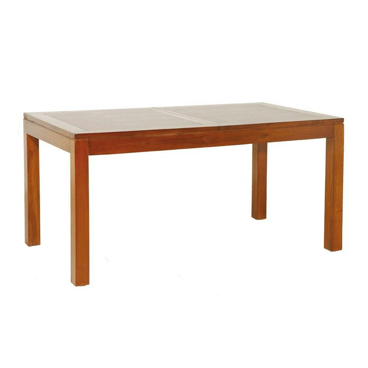 Table à manger extensible 160-200cm bois exotique LOLA bois naturel, PIER IMPORT