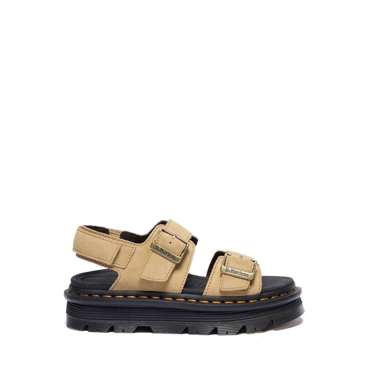 Sandales ZebZag en daim tan, DR. MARTENS
