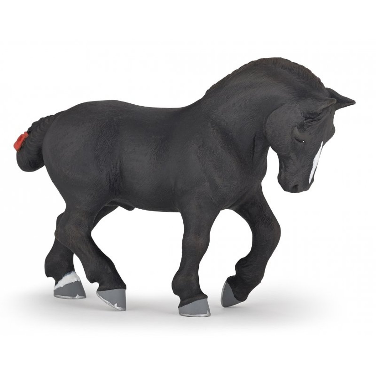 Figurine Percheron noir, PAPO