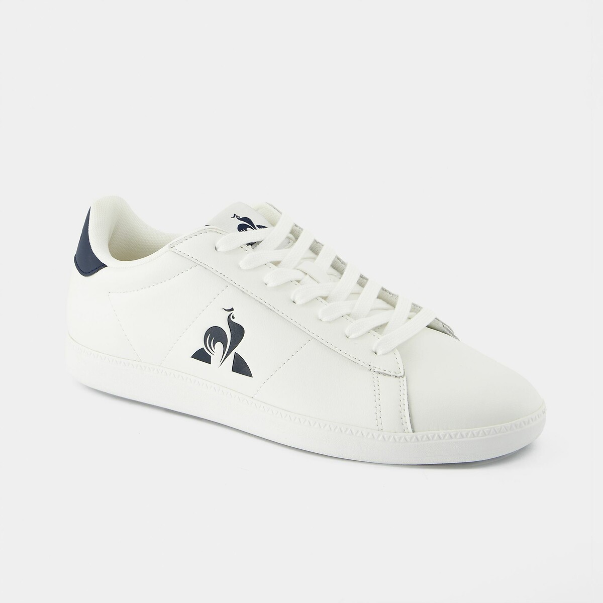 Baskets Courtset 2 blanc/bleu marine, LE COQ SPORTIF