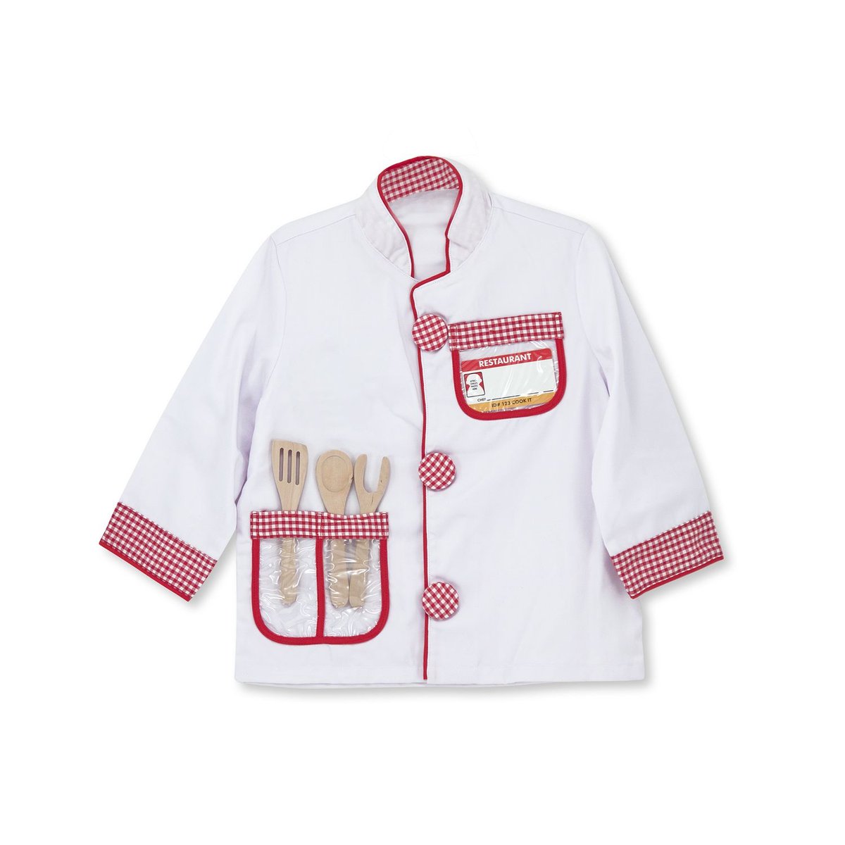 Déguisement de chef cuisinier blanc, MELISSA & DOUG