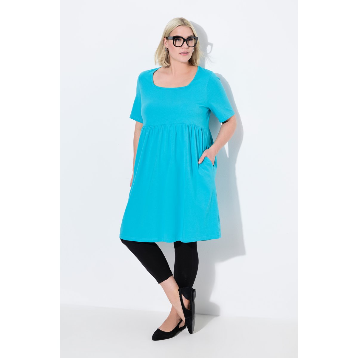 Robe aqua foncé, ULLA POPKEN