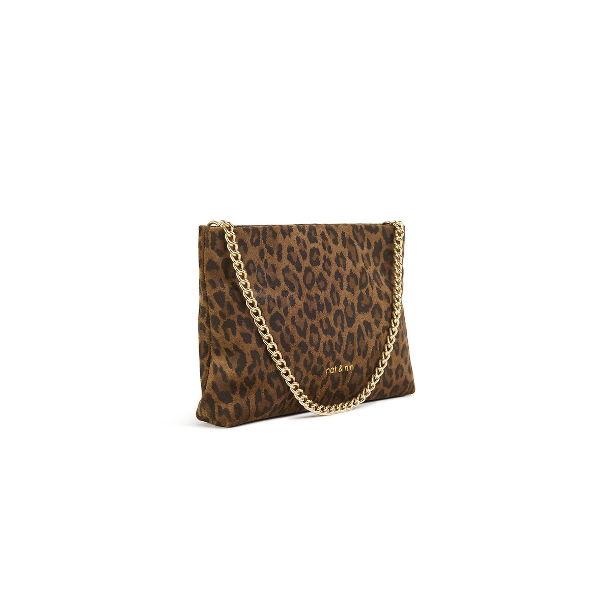 Sac besace en cuir MOLLY léopard, NAT & NIN