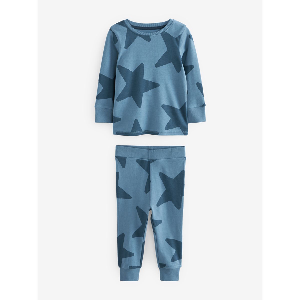 Pyjama douillet, lot de 3 bleu/bleu marine, NEXT