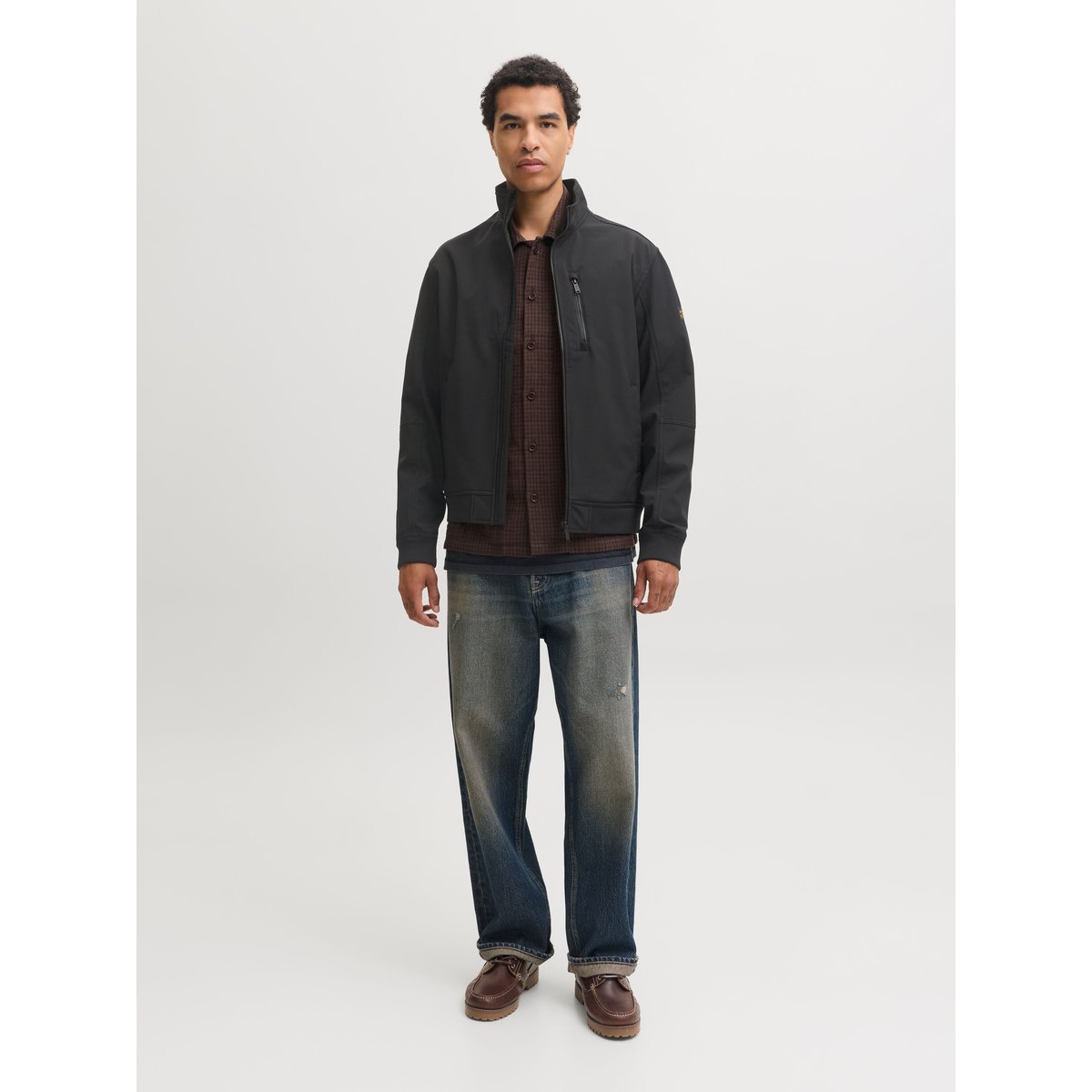 Manteau Softshell black, JACK & JONES