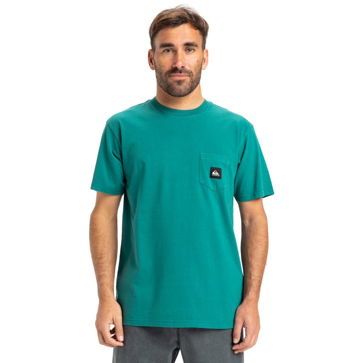 T-shirt à manches courtes SALT WATER 2024 bleu teal green, QUIKSILVER