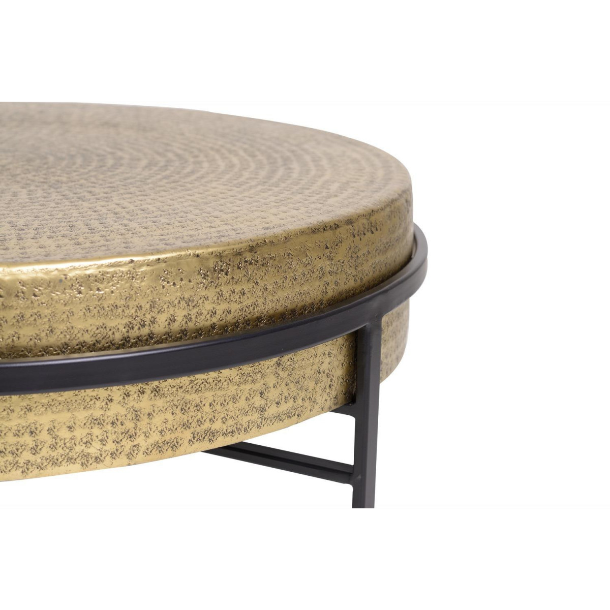 Table basse bronze or, DECORATION D’AUTREFOIS