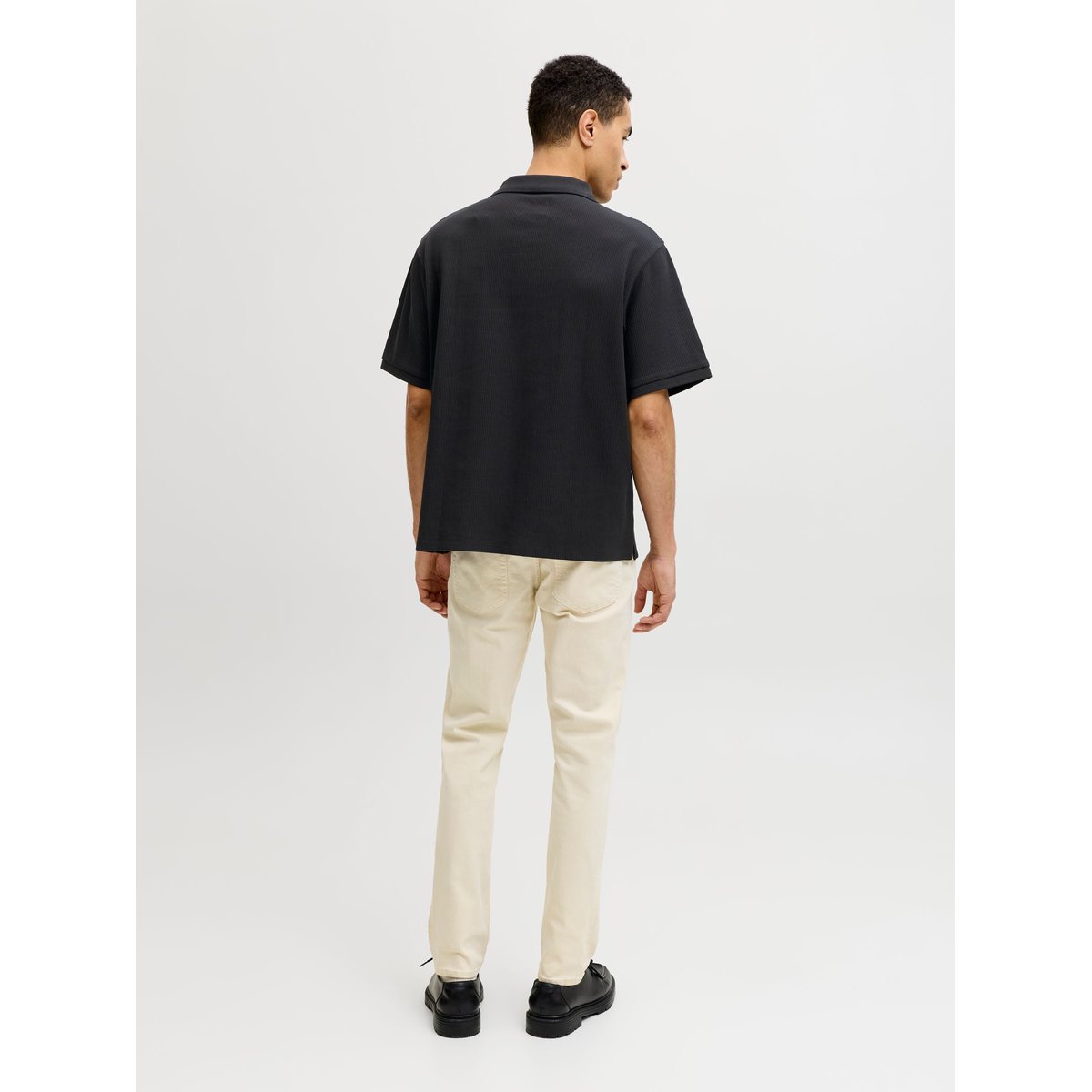 Polo black 1, JACK & JONES