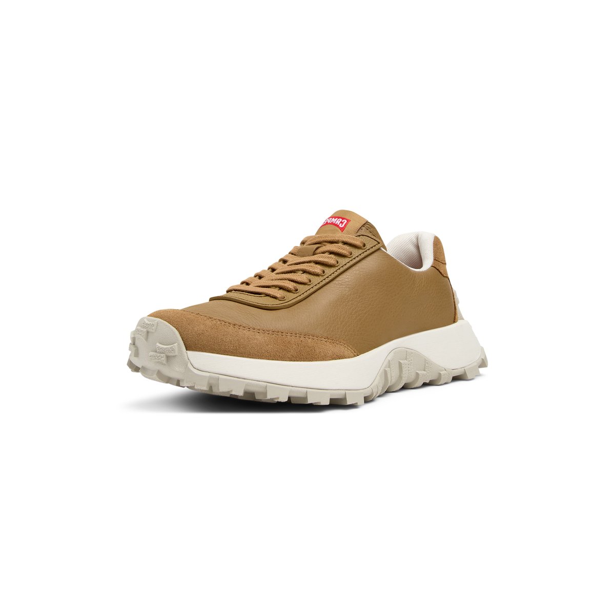 Baskets Drift Trail Smooth Leather marron moyen, CAMPER