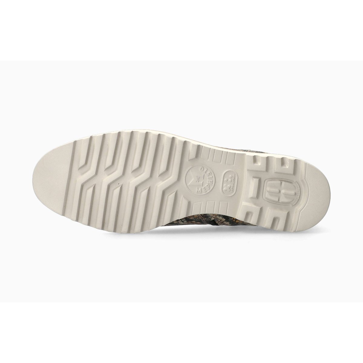 Bottines en cuir SILVA gris metal p5137, MEPHISTO