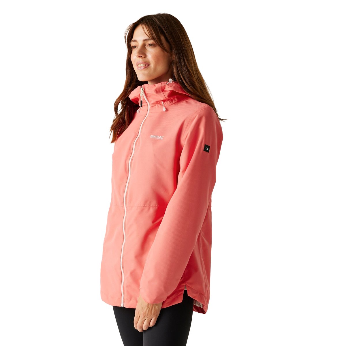 Veste imperméable à capuche HAMARA bleu marine, REGATTA