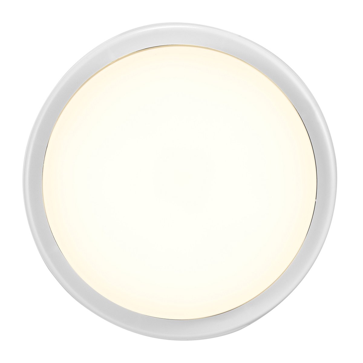 Applique murale extérieure ronde en plastique, CUBA blanc, NORDLUX