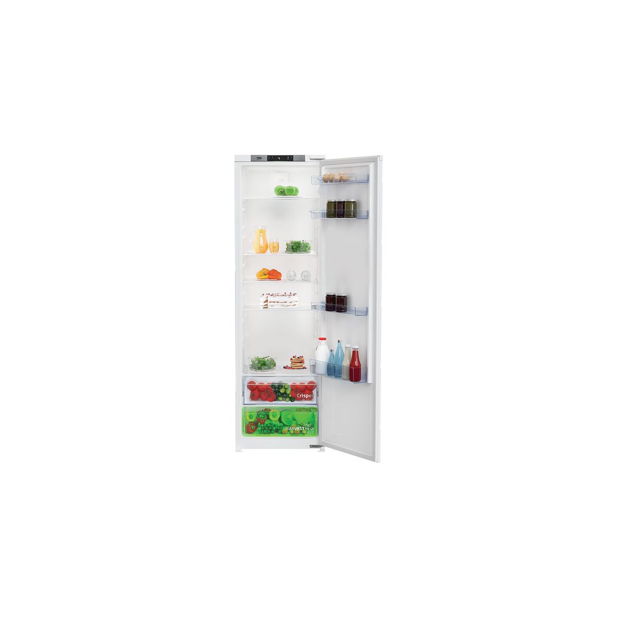 Réfrigérateur 1 porte encastrable BSSA315E4SFN HarvestFresh intégrable, BEKO