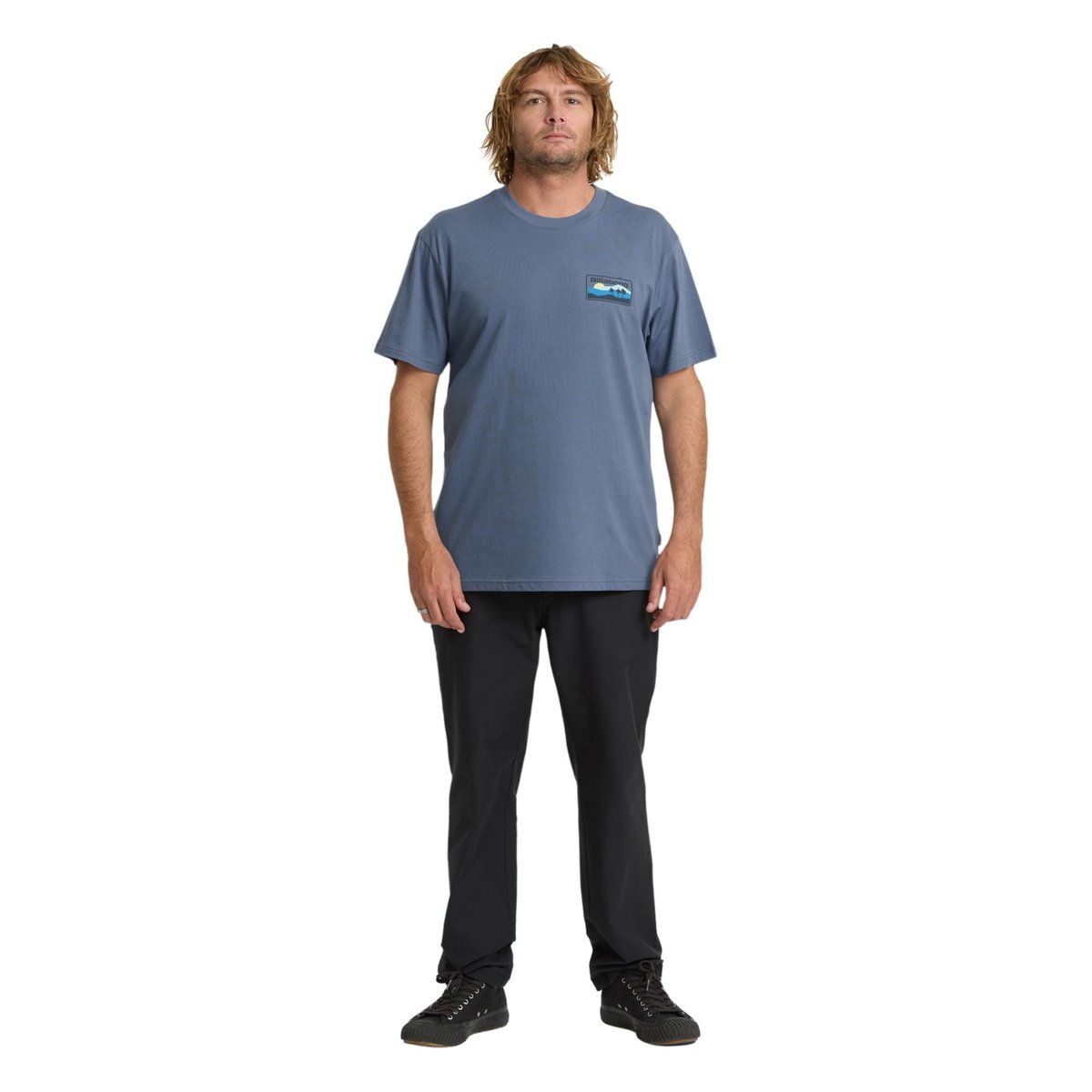 T shirt manches courtes RANGE A/DIV PREMIUM gris china blue, BILLABONG