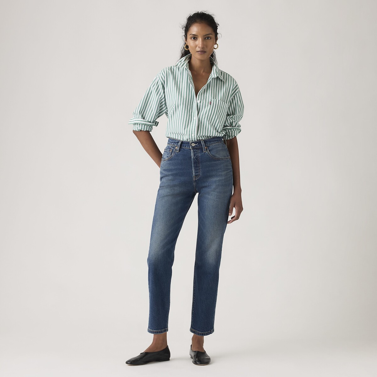 Vaquero 501® CROP LIGHTWEIGHT history today lightweight, LEVI'S