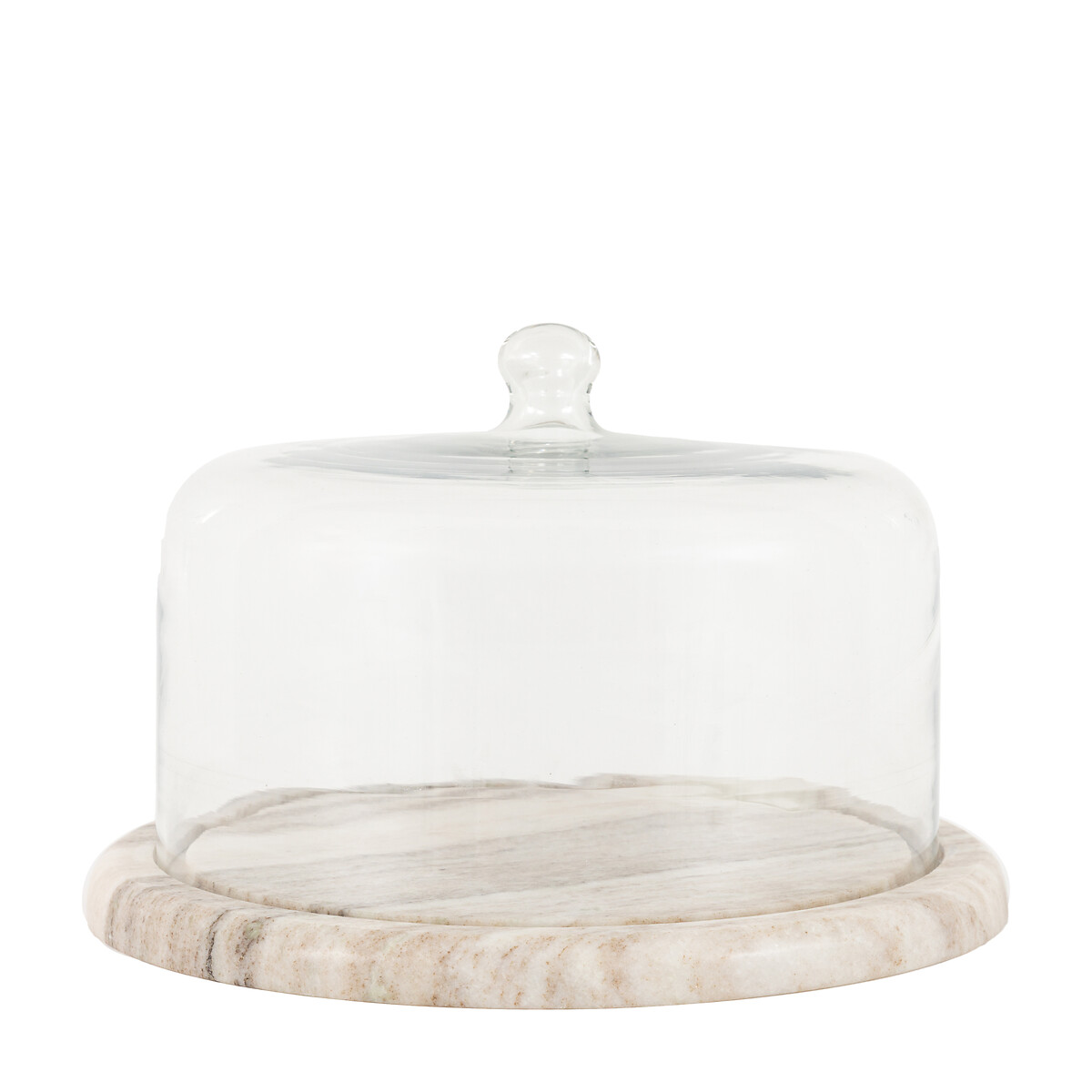 Novi Cake Dome in Beige Marble natural, SO'HOME