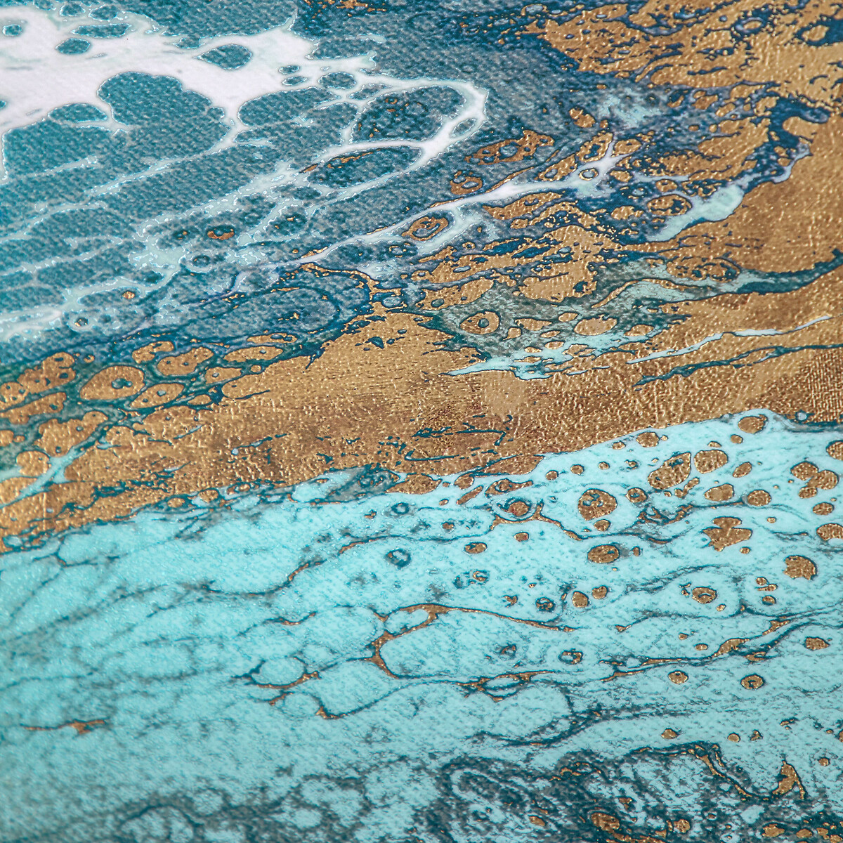 120x80cm Lagoon Framed Canvas blue, ÉDITÉ