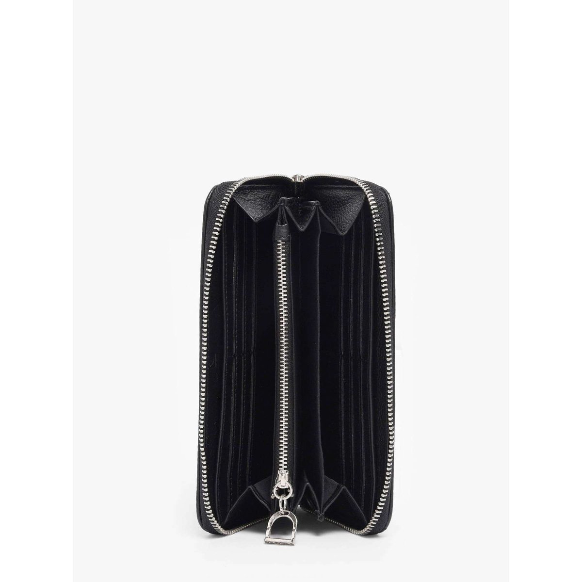 Portefeuille Altesse cuir noir, ETRIER