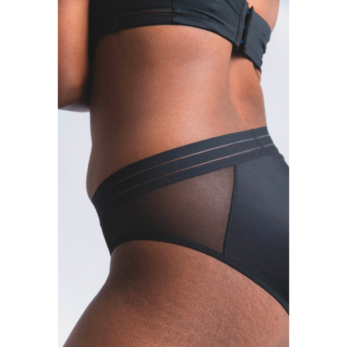 Petite culotte NUFIT noir, MAISON LEJABY
