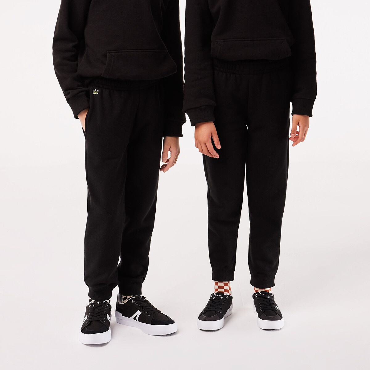 Pantalon de survêtement molleton noir-031, LACOSTE