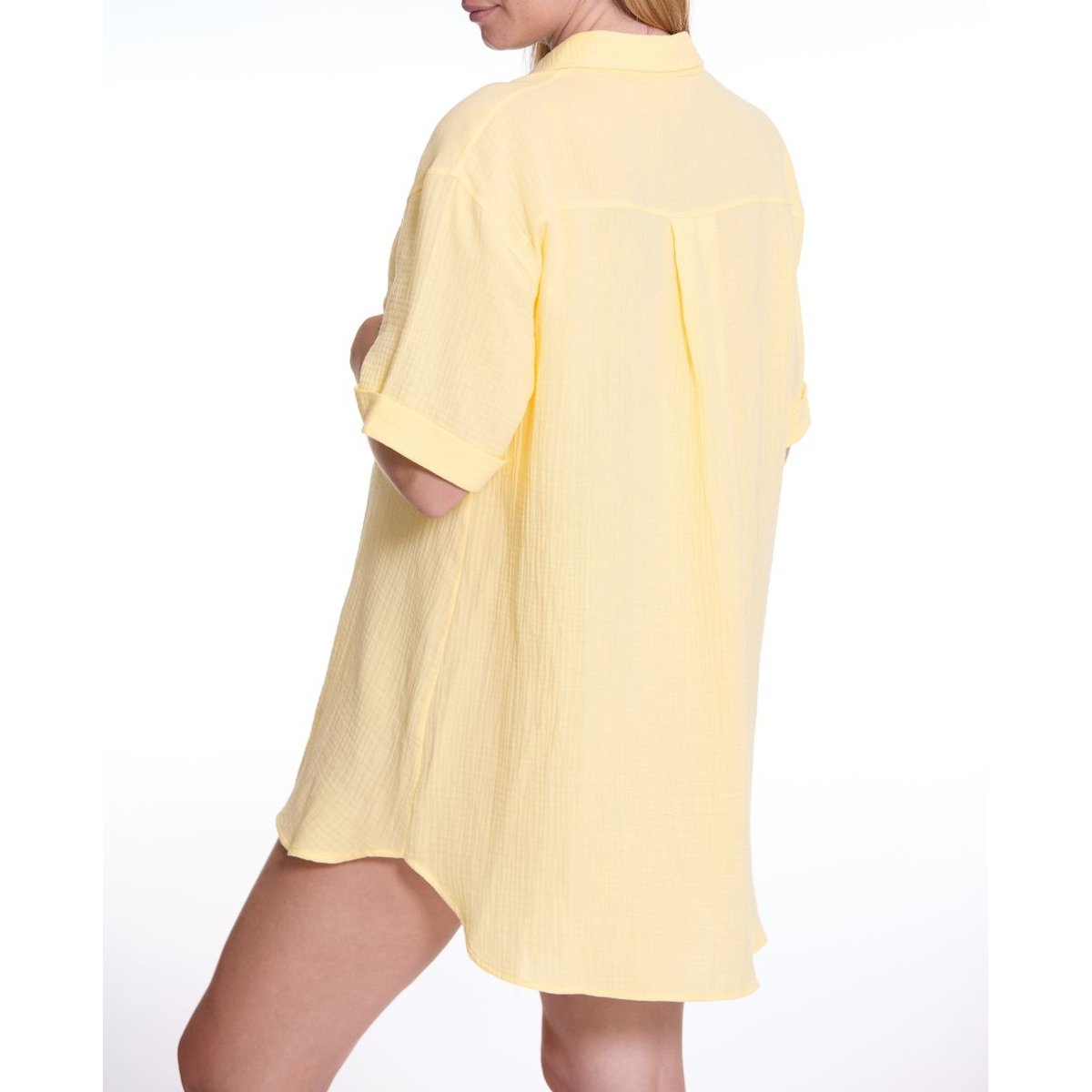 Chemise de nuit de maternité Ice cream vanille, CACHE COEUR