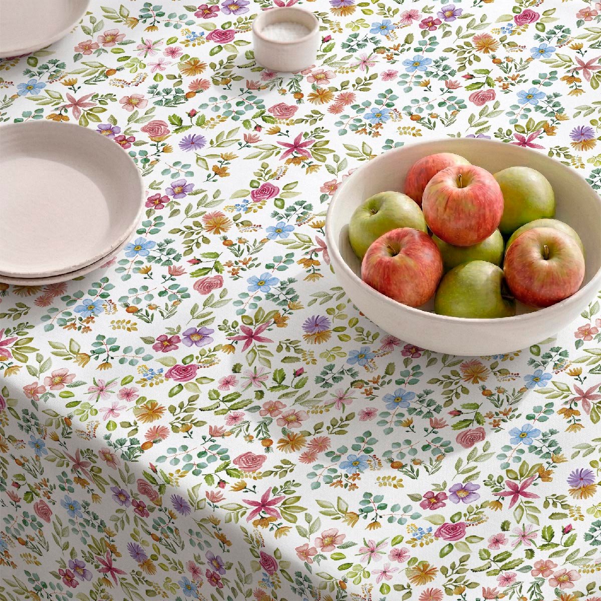 Nappe anti-taches Marie - 100% coton - blanc, NAF NAF HOME