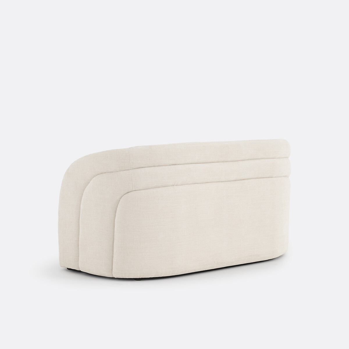 2-Sitzer-Sofa, aus feiner Chenille, QUITY beige, LA REDOUTE INTERIEURS