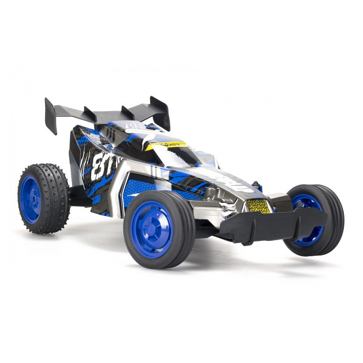 Exost - voiture telecommande thunder clap bleu, SILVERIT