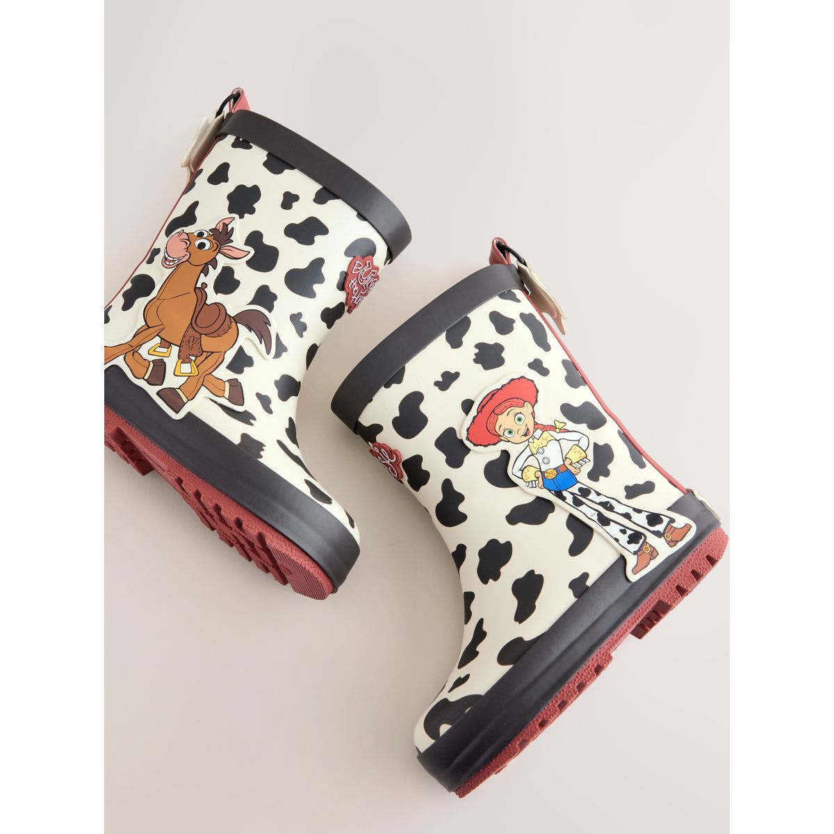 Bottes en caoutchouc toy story noir/blanc/rouge, NEXT