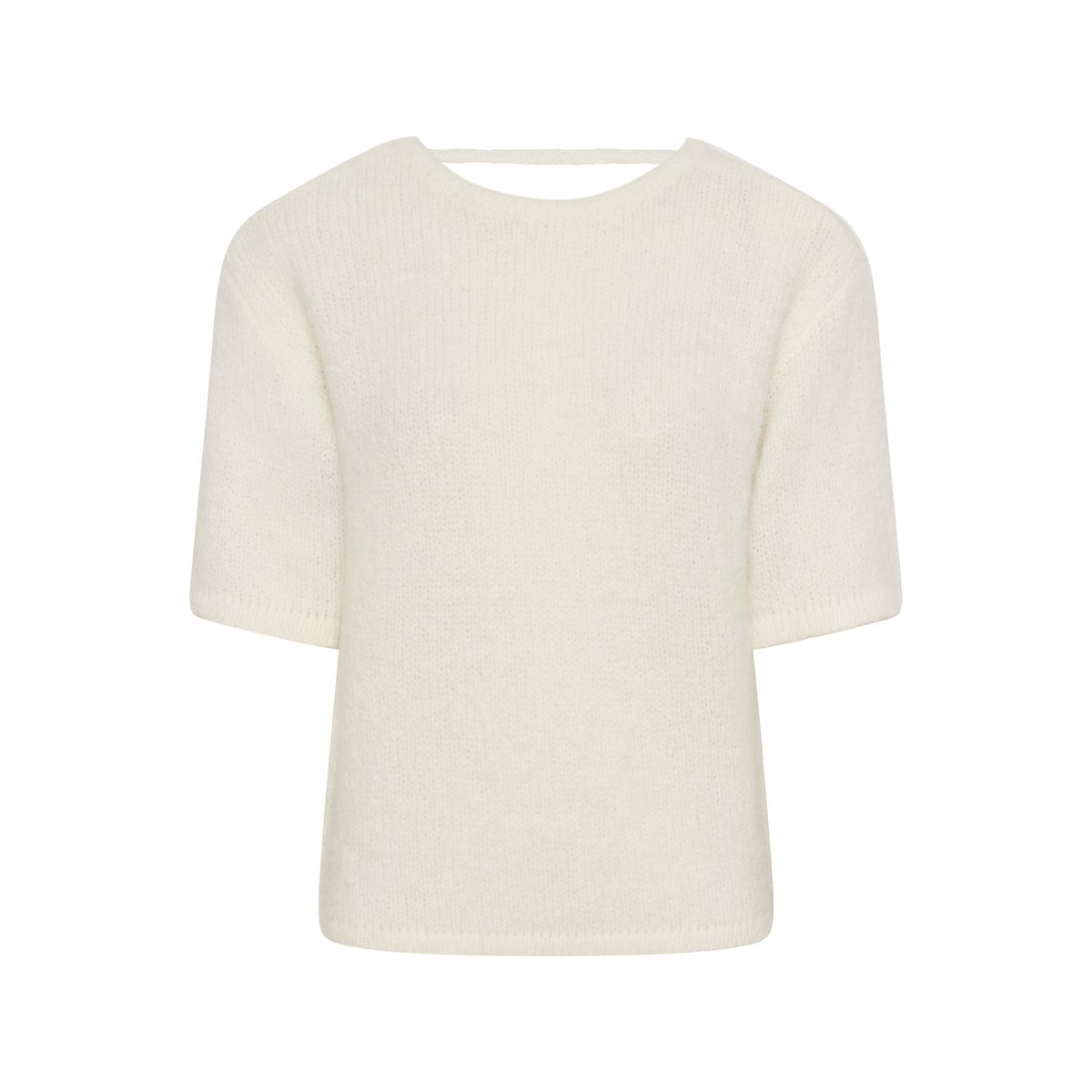 Pullover tricoté blanc, KAFFE