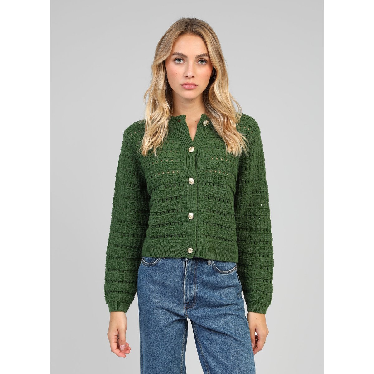 Gilet LONORINE cactus, AN'GE