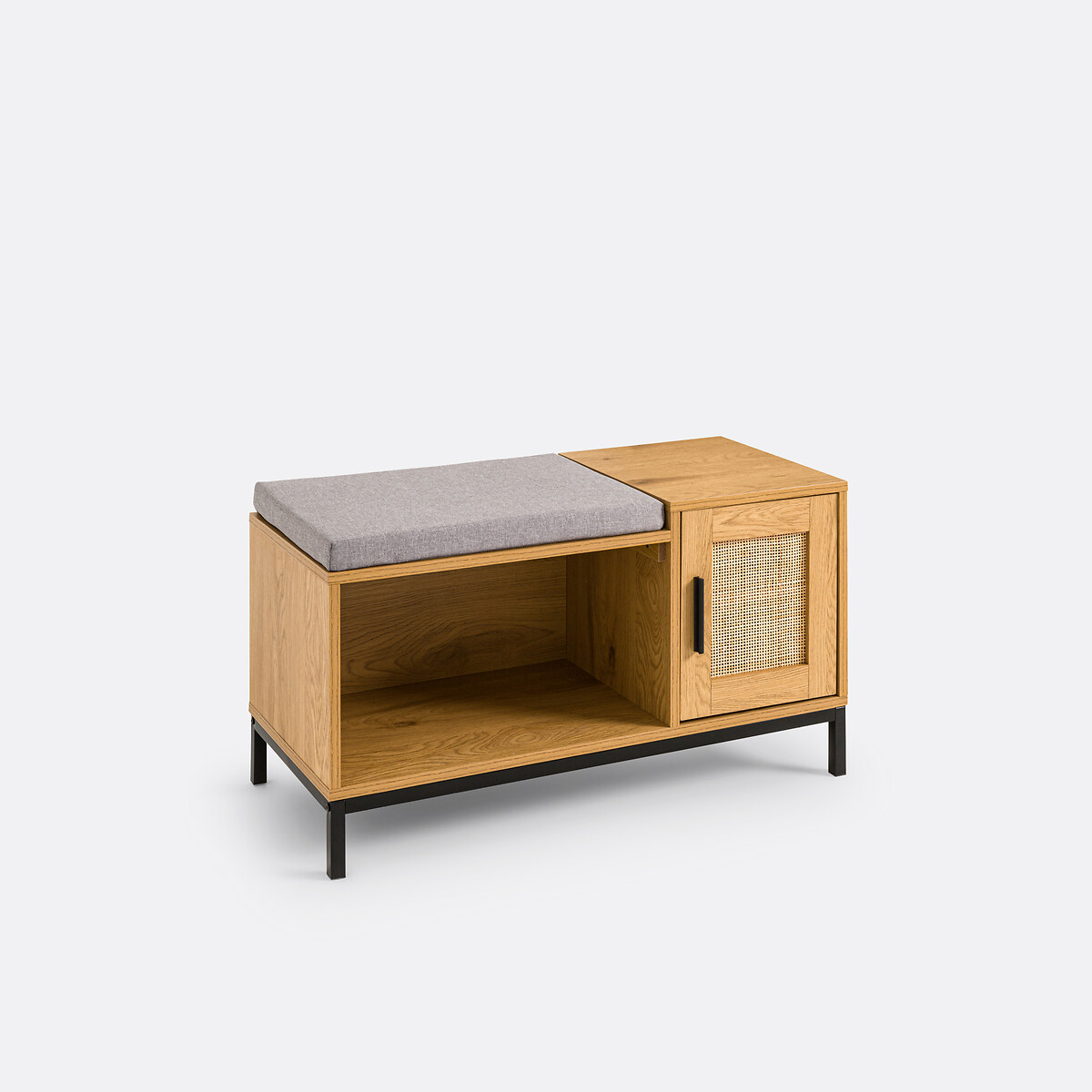 Banc de rangement Noska naturel, SO'HOME