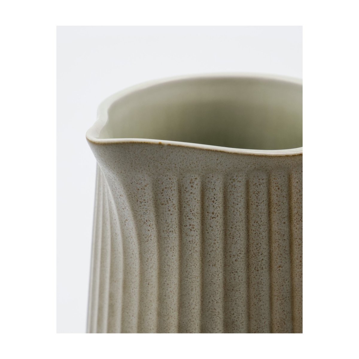 Carafe Pleat h 21 cm gris, HOUSE DOCTOR