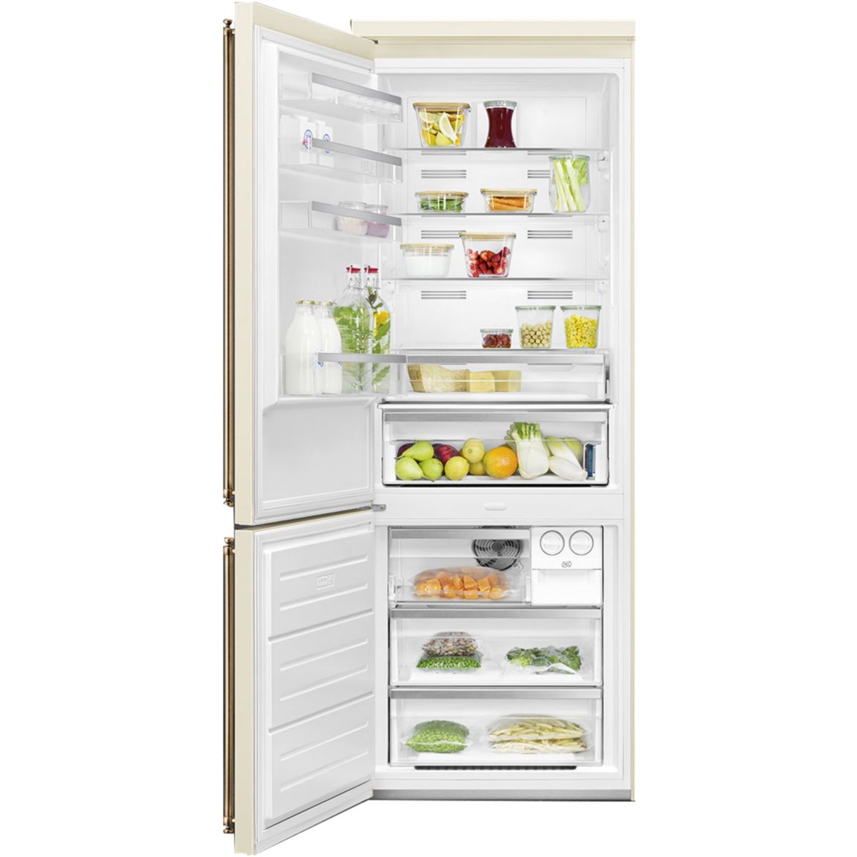 Réfrigérateur combiné FA8005LPO6 couleur unique, SMEG
