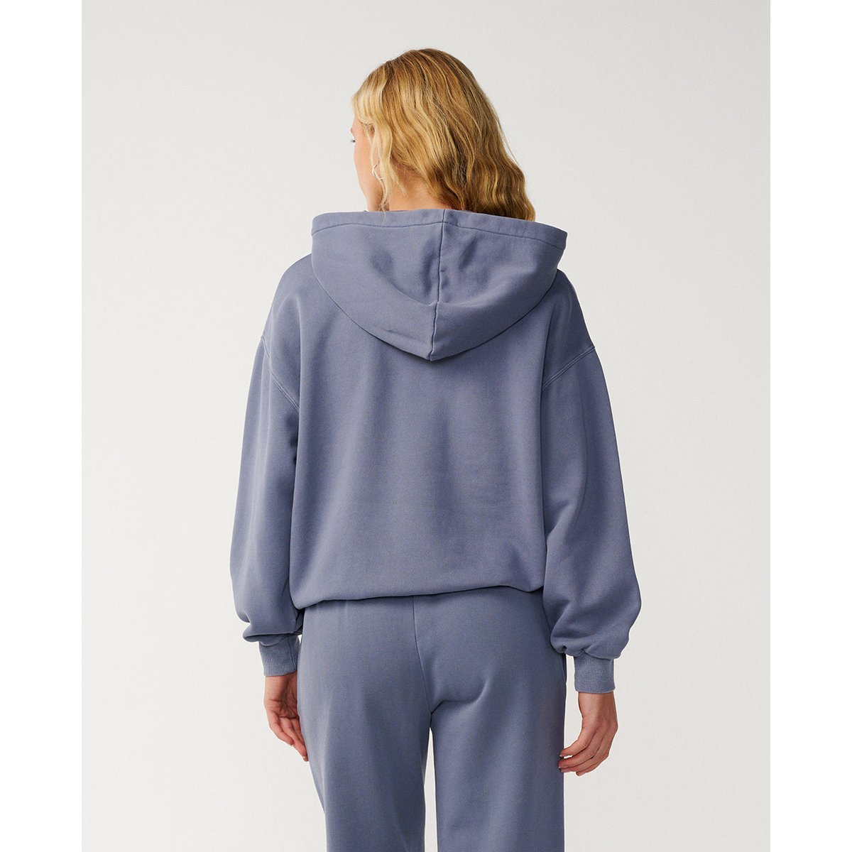 Sweat à capuche VARSITY SPORTS Oversize blue grey, RIP CURL
