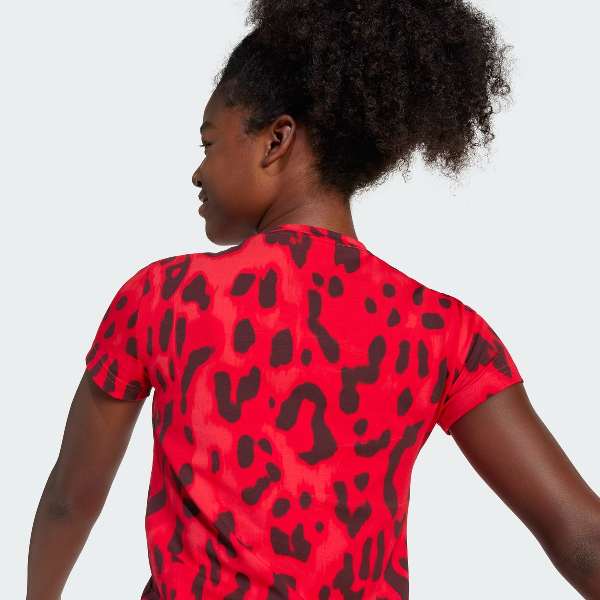 T-shirt imprimé intégral Future Icons pure ruby / better scarlet / aurora ruby / black, ADIDAS SPORTSWEAR