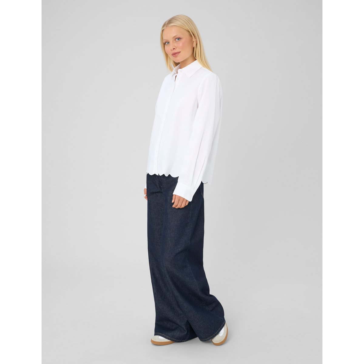 Chemise manches longues blanc, BZB