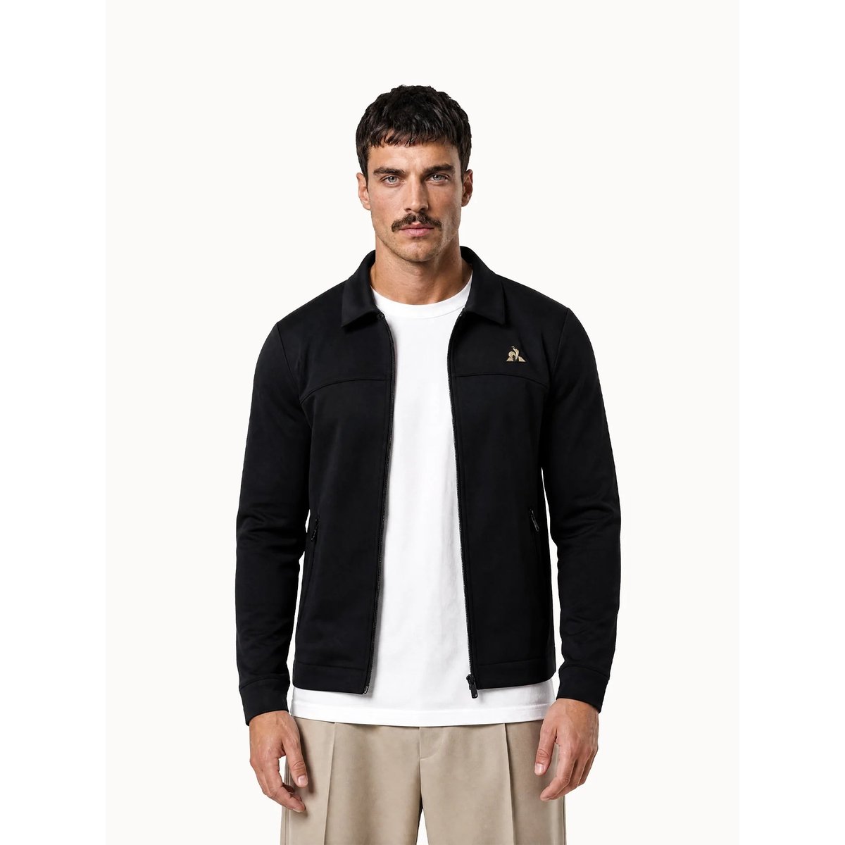Veste zippée col polo Coq d'Or Coq d'Or black, LE COQ SPORTIF