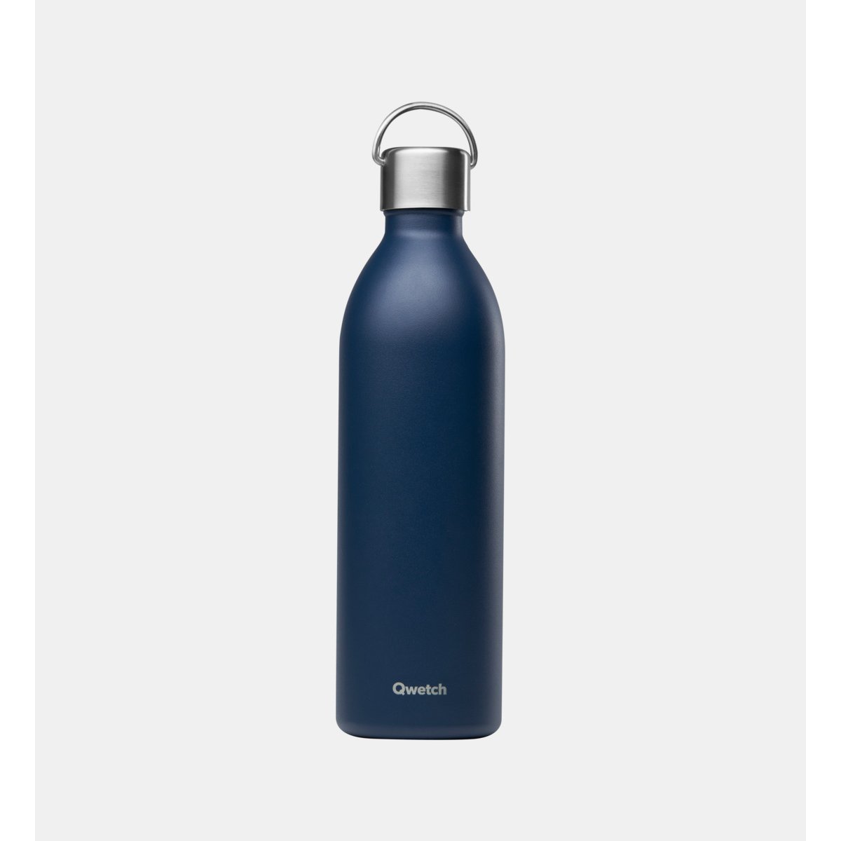 Bouteille isotherme bleu marine, QWETCH