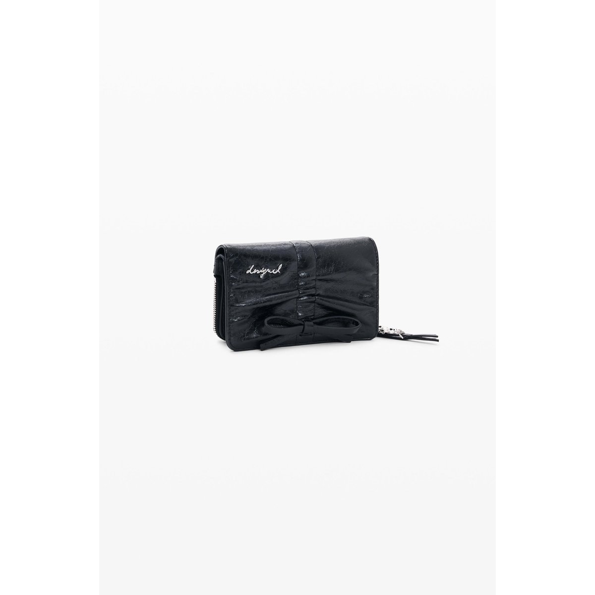 Porte-monnaie moyen noir, DESIGUAL
